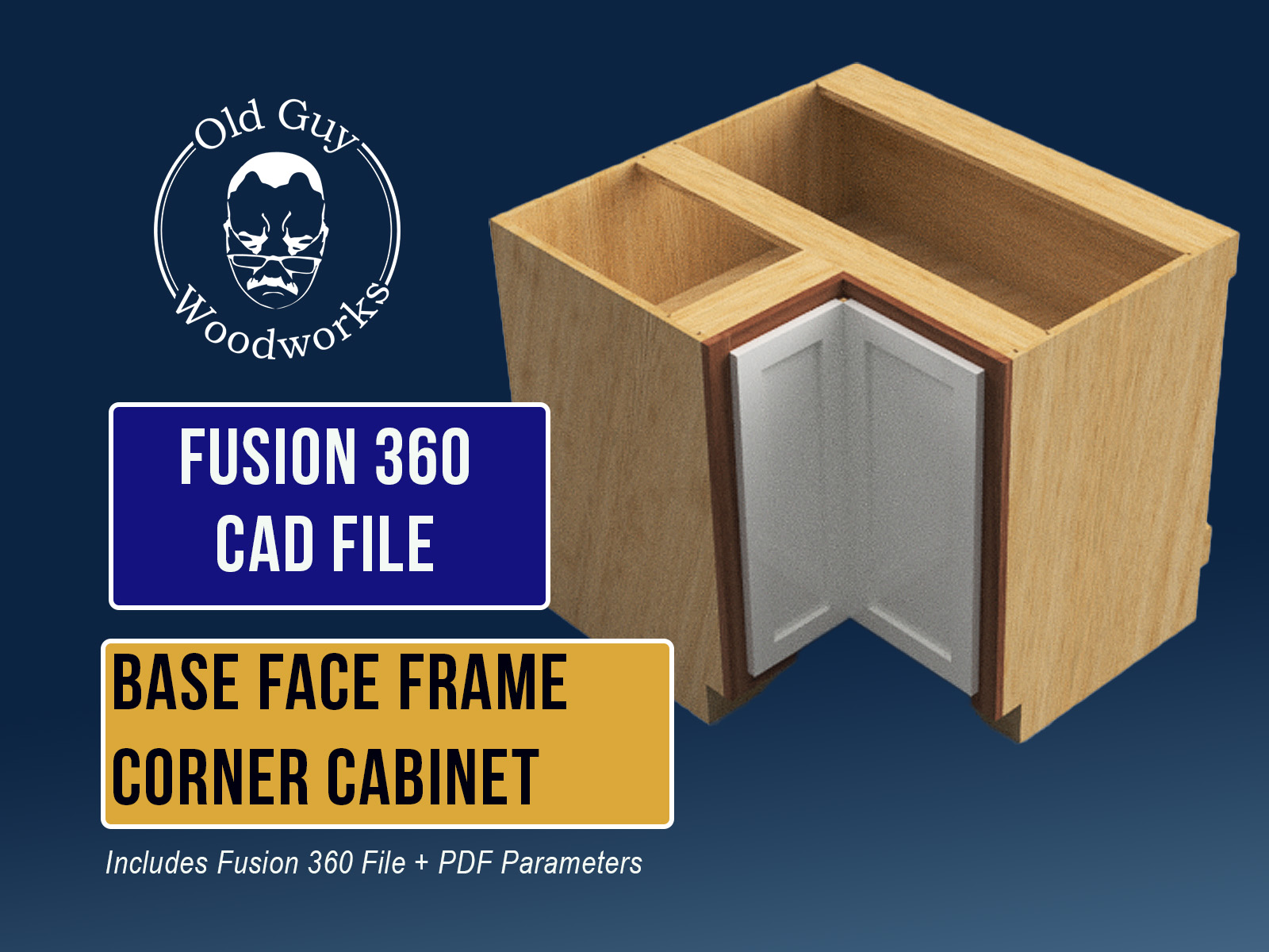 Base Face Frame Corner Cabinet